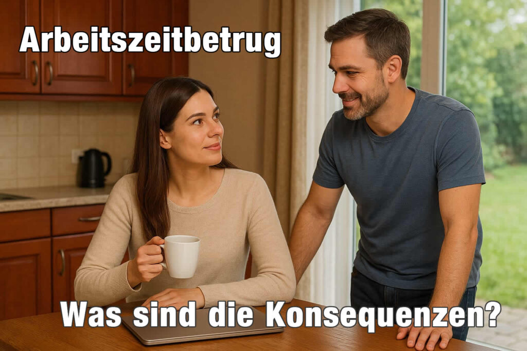 Pärchen am Küchentisch - KI generiert
